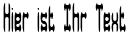 Ihre Vorschau von der Schriftart Dastardly BRK