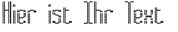 Ihre Vorschau von der Schriftart Fascii BRK