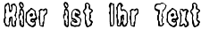 Ihre Vorschau von der Schriftart Fidgety BRK