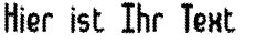 Ihre Vorschau von der Schriftart Hairball BRK