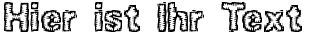 Ihre Vorschau von der Schriftart Jagged BRK