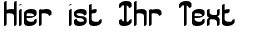 Ihre Vorschau von der Schriftart Jargon BRK