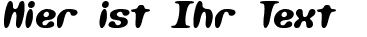 Ihre Vorschau von der Schriftart Kaliber Xtreme BRK