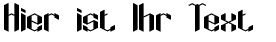 Ihre Vorschau von der Schriftart Key Ridge BRK