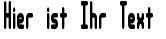 Ihre Vorschau von der Schriftart Lakeshore BRK