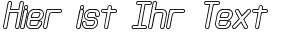 Ihre Vorschau von der Schriftart Neural Outline BRK