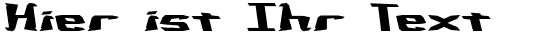 Ihre Vorschau von der Schriftart Not Quite Right BRK