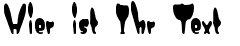 Ihre Vorschau von der Schriftart Numskull BRK