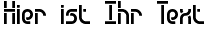 Ihre Vorschau von der Schriftart Obstacle BRK