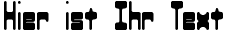 Ihre Vorschau von der Schriftart Orbicular BRK