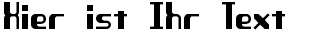 Ihre Vorschau von der Schriftart Quandary BRK