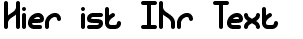 Ihre Vorschau von der Schriftart Rambling BRK