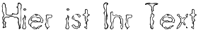 Ihre Vorschau von der Schriftart Ravaged By Years BRK