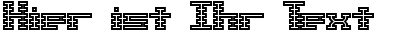 Ihre Vorschau von der Schriftart Scalelines Maze BRK