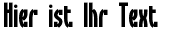 Ihre Vorschau von der Schriftart Syracuse BRK