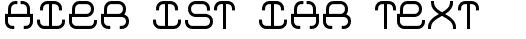 Ihre Vorschau von der Schriftart Upraise BRK