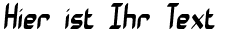 Ihre Vorschau von der Schriftart Vantage BRK