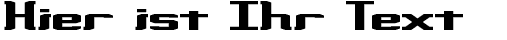 Ihre Vorschau von der Schriftart Variance BRK