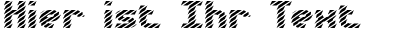 Ihre Vorschau von der Schriftart Volatile BRK