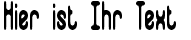 Ihre Vorschau von der Schriftart Whippersnapper BRK