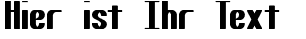 Ihre Vorschau von der Schriftart Yielding BRK