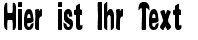Ihre Vorschau von der Schriftart Yonder BRK