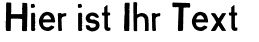 Ihre Vorschau von der Schriftart Creatinin