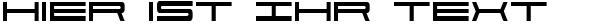 Ihre Vorschau von der Schriftart 911 Porscha