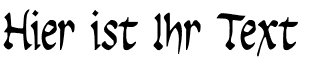 Ihre Vorschau von der Schriftart Insula