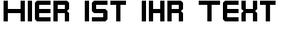 Ihre Vorschau von der Schriftart Karnivore