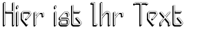 Ihre Vorschau von der Schriftart Gizmo Shade