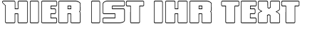 Ihre Vorschau von der Schriftart Broad Daylight