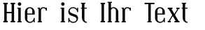 Ihre Vorschau von der Schriftart Covington