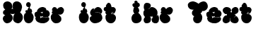 Ihre Vorschau von der Schriftart McKloud