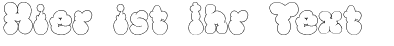 Ihre Vorschau von der Schriftart McKloud White