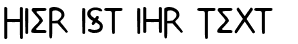 Ihre Vorschau von der Schriftart Metrolox