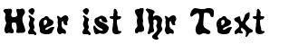 Ihre Vorschau von der Schriftart Poultrygeist