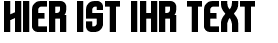 Ihre Vorschau von der Schriftart Komikazoom