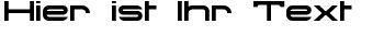 Ihre Vorschau von der Schriftart Troglodyte