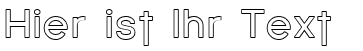 Ihre Vorschau von der Schriftart Florencesans Outline