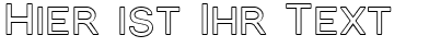 Ihre Vorschau von der Schriftart Florencesans SC Outline