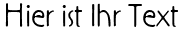 Ihre Vorschau von der Schriftart Rx