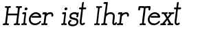 Ihre Vorschau von der Schriftart Mistress Script