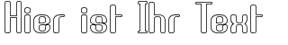 Ihre Vorschau von der Schriftart Brassiere Seethru