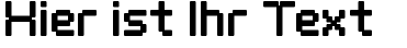 Ihre Vorschau von der Schriftart Wellbutrin