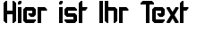 Ihre Vorschau von der Schriftart Karisma