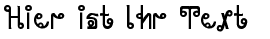 Ihre Vorschau von der Schriftart Cyclin