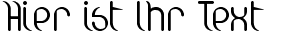 Ihre Vorschau von der Schriftart Valium