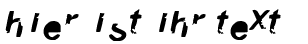 Ihre Vorschau von der Schriftart Three