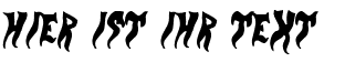 Ihre Vorschau von der Schriftart Evol
